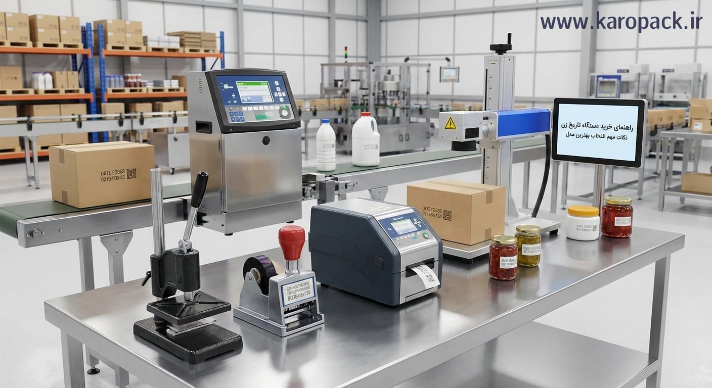 نکات مهم برای خرید دستگاه تاریخ زن از کاروپک